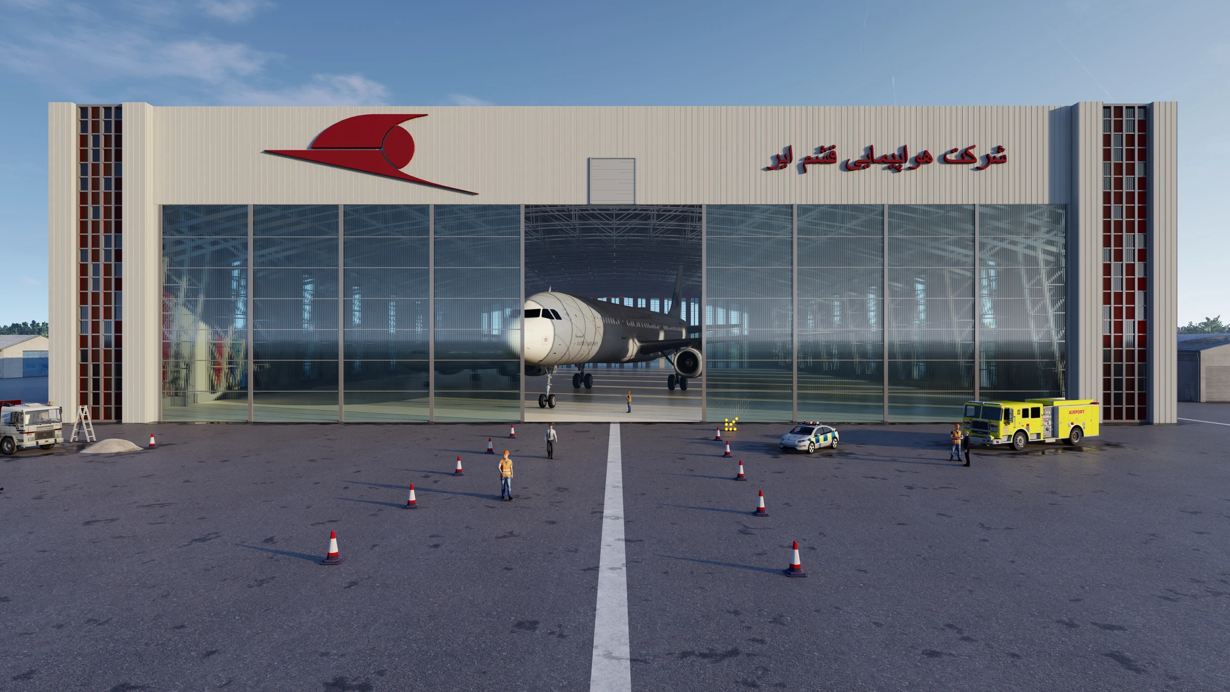 Ashiyaneh architectural visualization