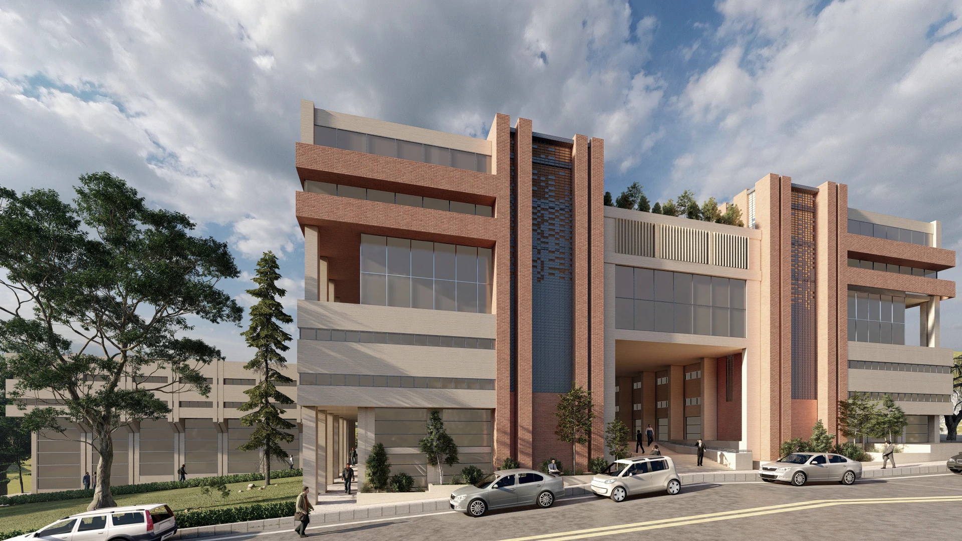 Institutional architecture visualization